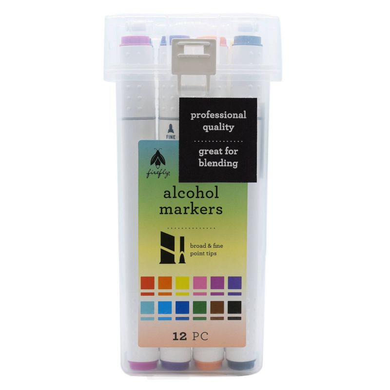 12pc Alcohol Markers Primary - Momenta