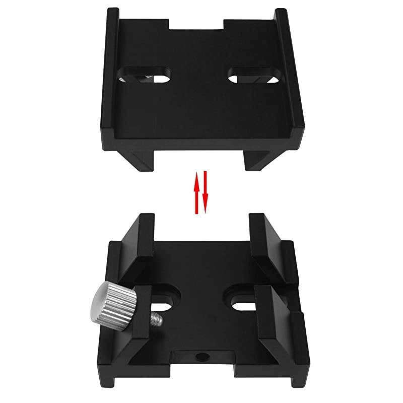 Schmidt-Cassegrain Finder Scope Base - Attach standard finder scope,Laser Pointer bracket or reflex sight bracket - The clamp in the bottom of dovetail base fits standard Vixen dovetail bar