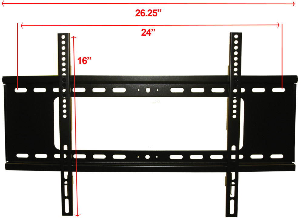 Impact Mounts
SLIM FIXED FLAT TV WALL MOUNT BRACKET FOR LCD LED PLASMA TVS 40-70" (IM4260)
