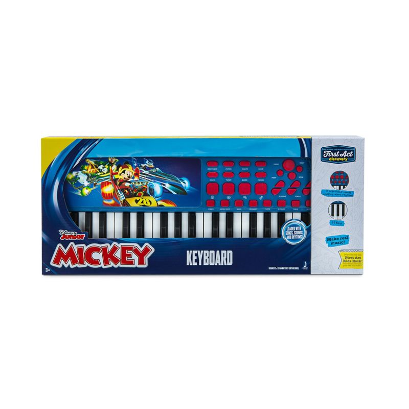 First Act Licensed Keyboard - Mickey Roadster Racers