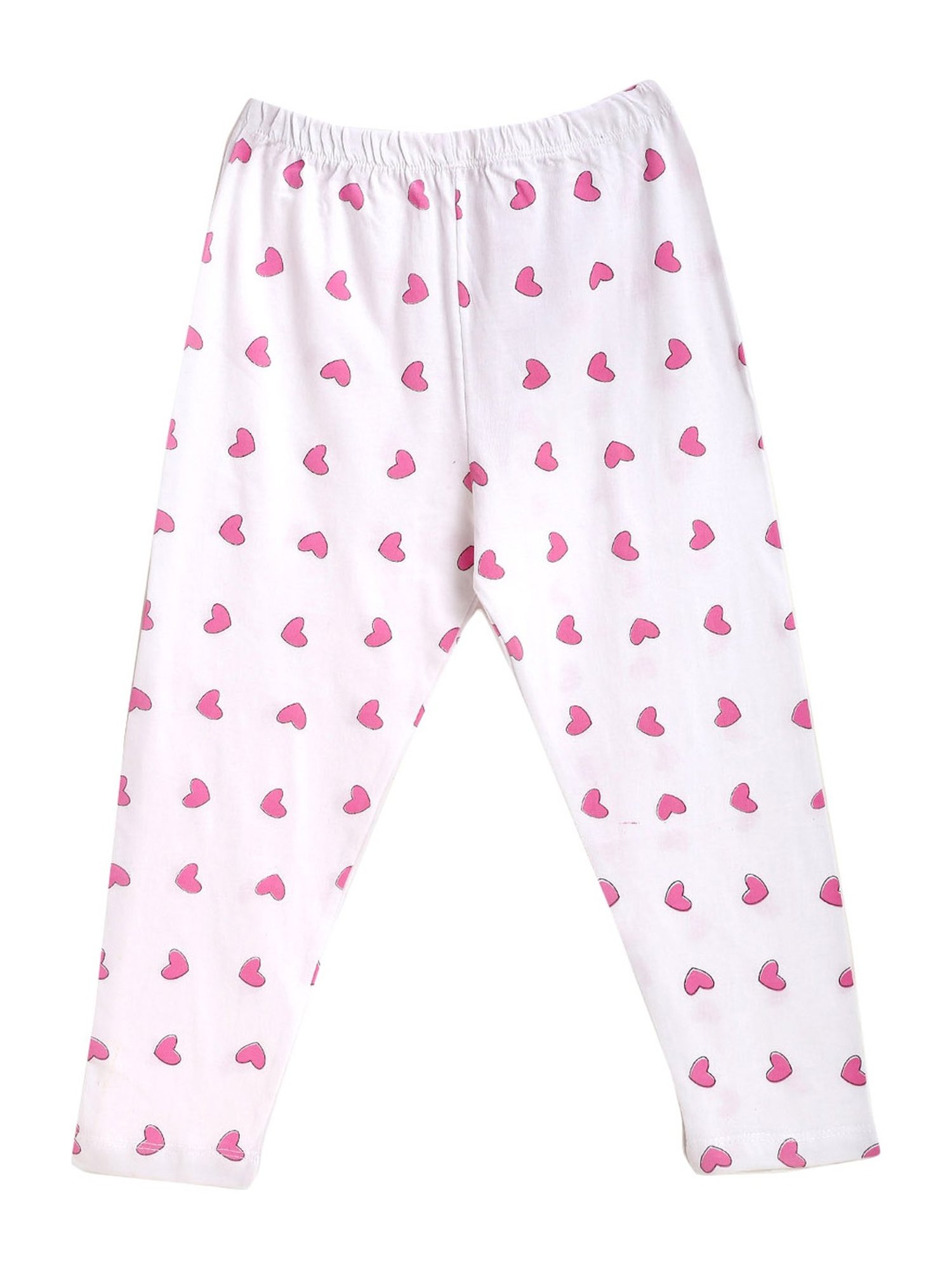 Kids Craft Pink Cotton Printed T-Shirt & Pants