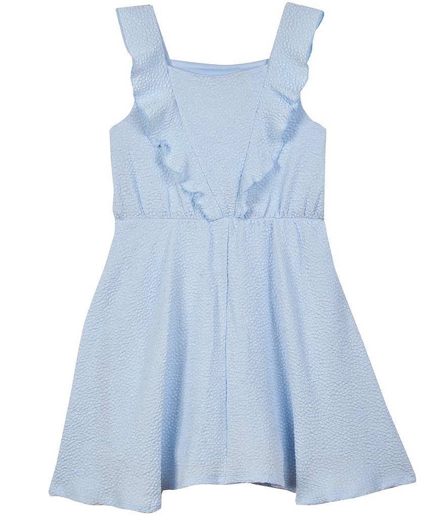 Pippa & Julie Big Girls 7-16 Flutter-Sleeve Fit-And-Flare Dress
