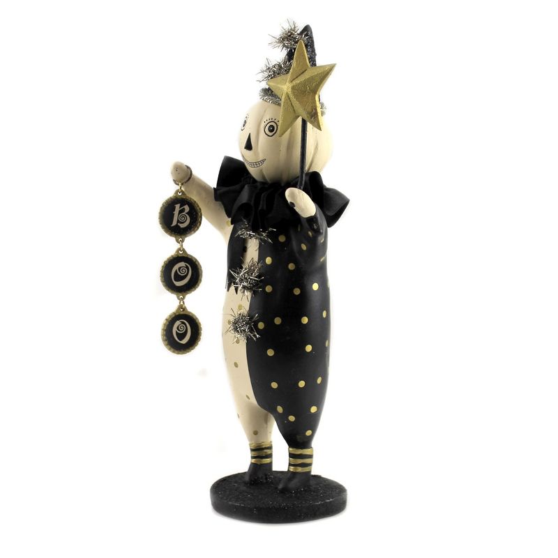 Heather Myers 9.25" Ziggy Halloween Boo Pumpkin  -  Decorative Figurines