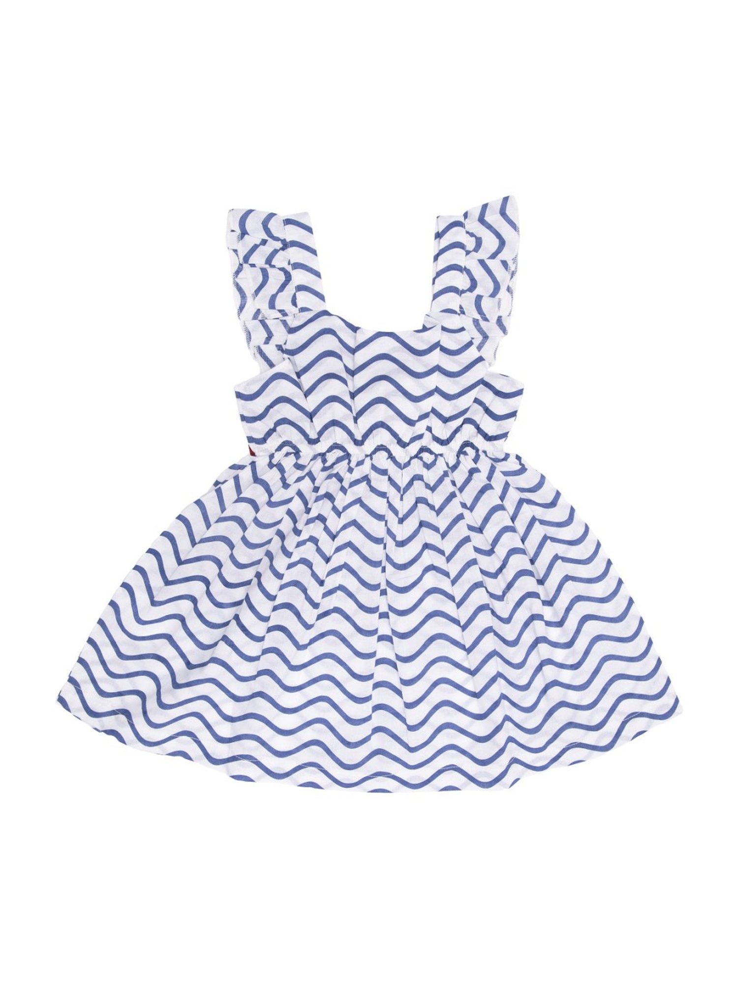 Nino Bambino Kids Multicolor Organic Cotton Printed Dress