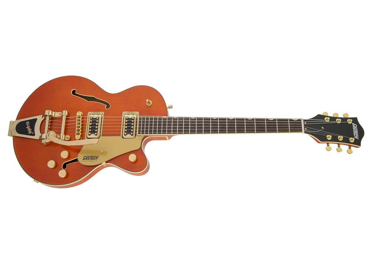 Gretsch G5655TG Electromatic Center Block Jr. Semi-Hollow Electric Guitar (Orange Stain)