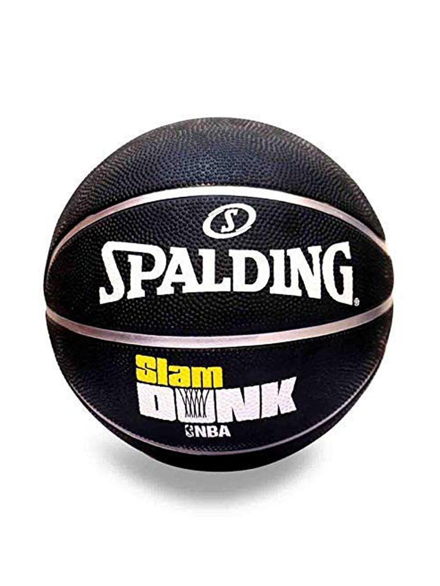 Spalding Slam Dunk NBA Basketball (Black) Size 7