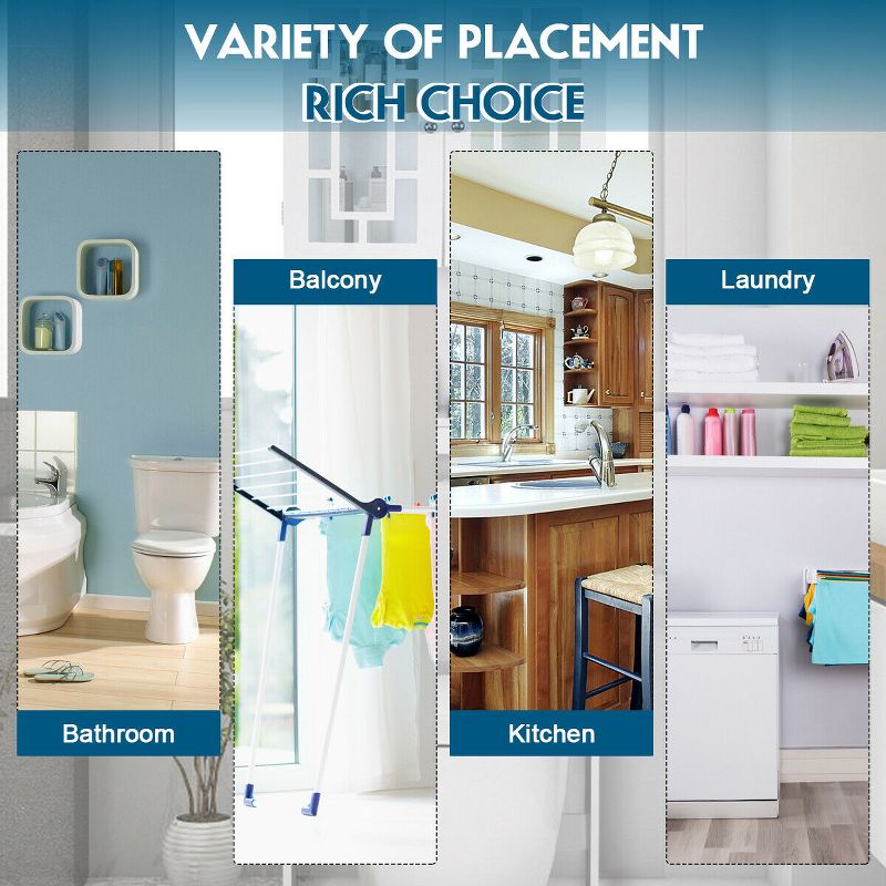 Costway Bathroom Spacesaver Over the Toilet Door Storage Cabinet Tower Organizer White