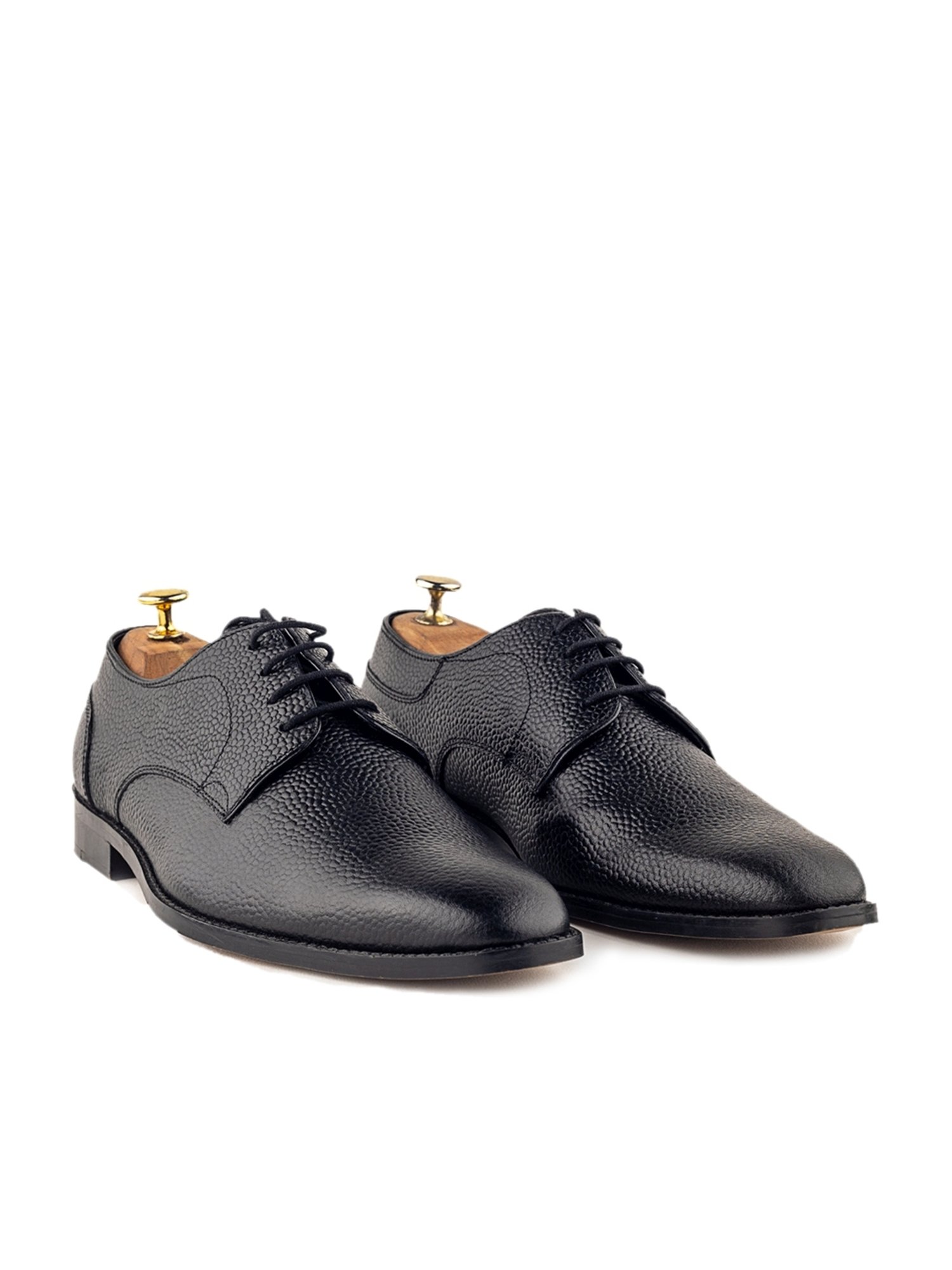 Griffin Men's AVENTADOR COAL Black Derby Shoes