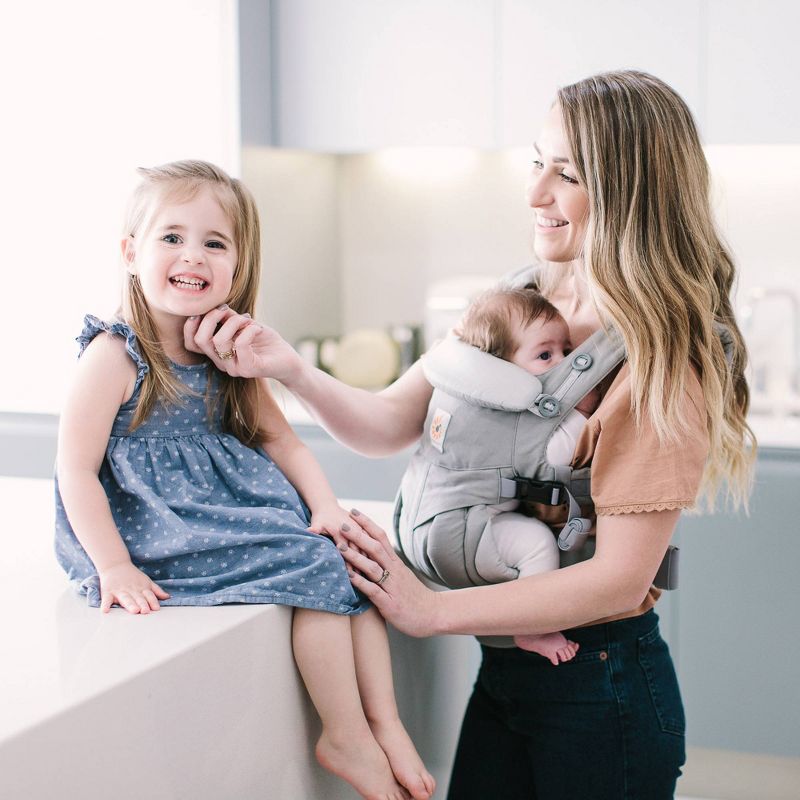 Ergobaby Omni 360 All Carry Positions Ergonomic Baby Carrier - Pearl Gray