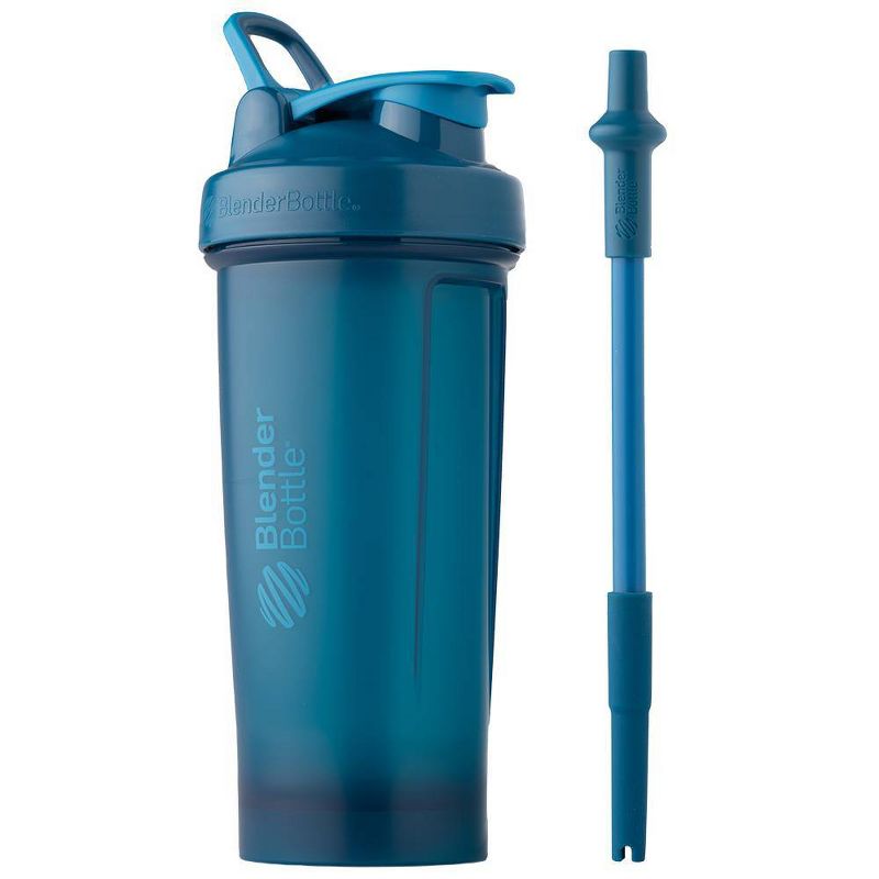 BlenderBottle 28oz V2 Classic Water Bottle with Straw - Blue