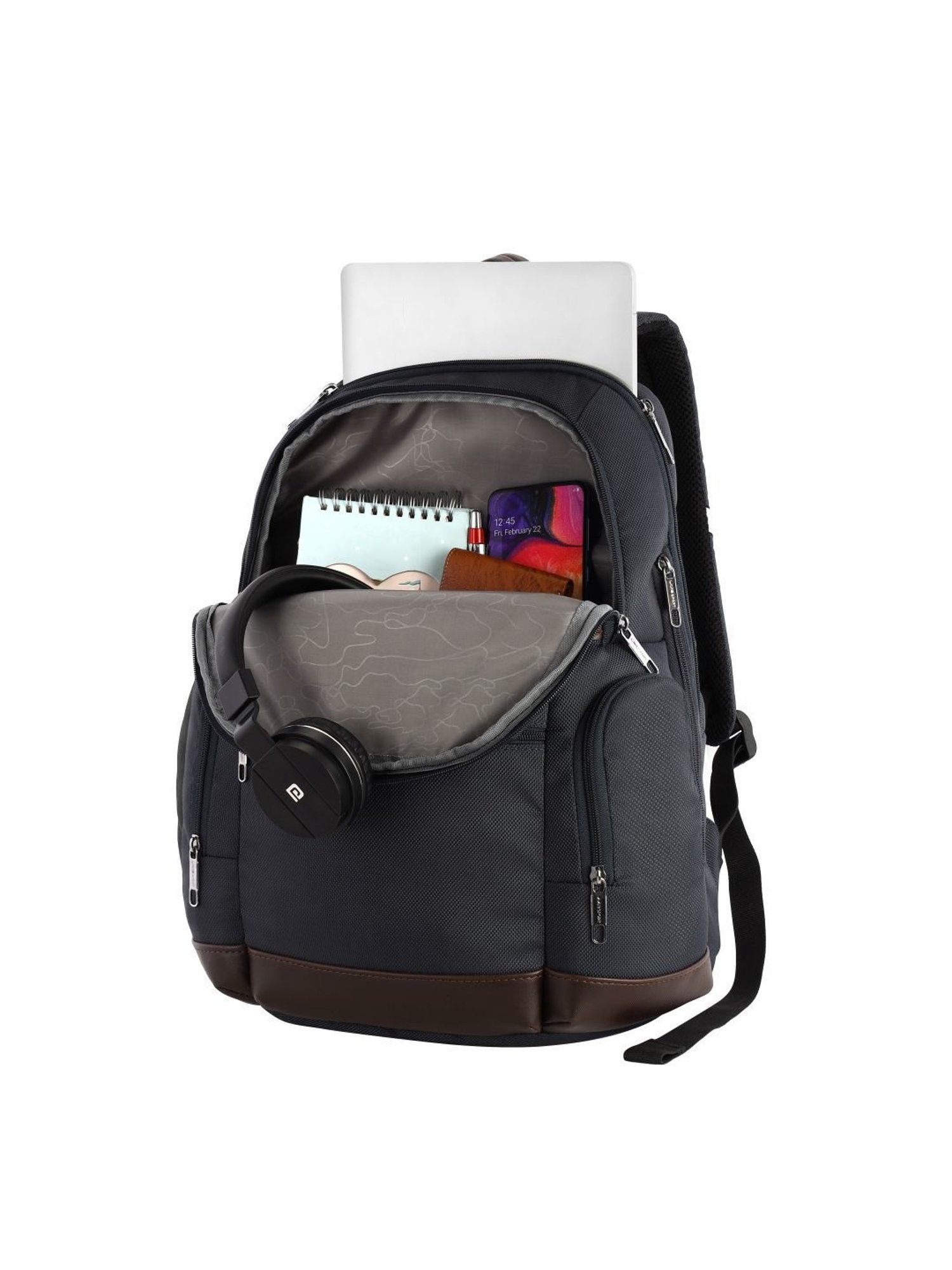 LAVIE SPORT Black Printed Laptop Backpack