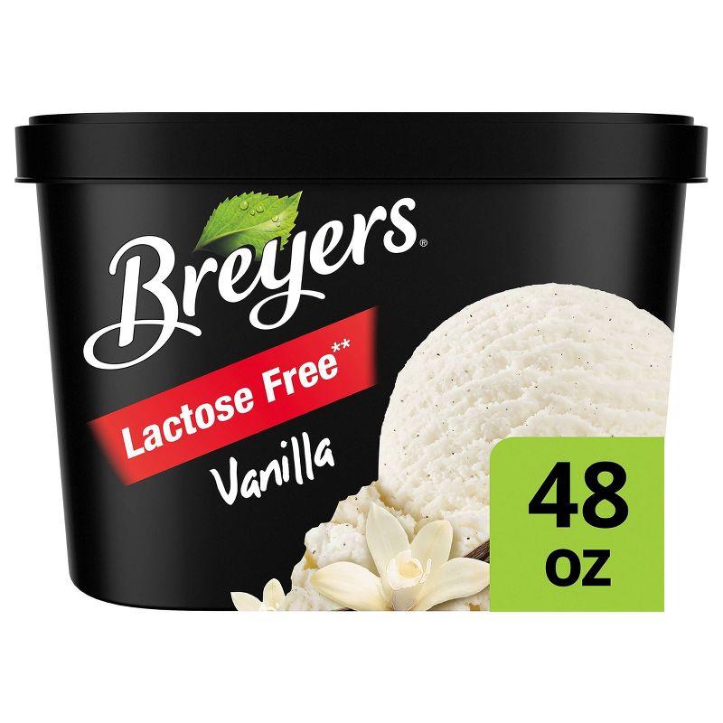 Breyers Lactose Free Vanilla Ice Cream - 48oz