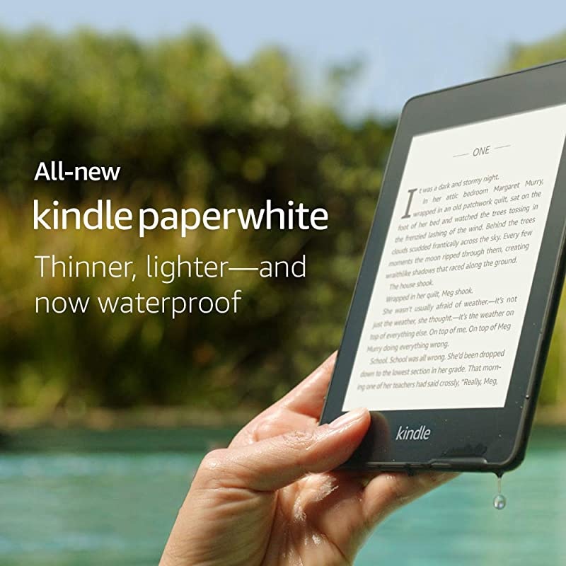 Paperwhite &ndash; Now Waterproof with more than 2x the Storage, Free 4G LTE + Wi-Fi (International Version)