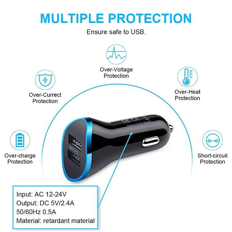 C Car Charger for Google Pixel XL 2/2xl 3/3xl 4/4xl 5/5xl 3a/4a 6, Samsung Galaxy Note 21/20 Ultra S21+ S20 A21 A10e A11 A51 A71, Car Charger Adapter Wall Charging Block Type C Fast Charging Cable