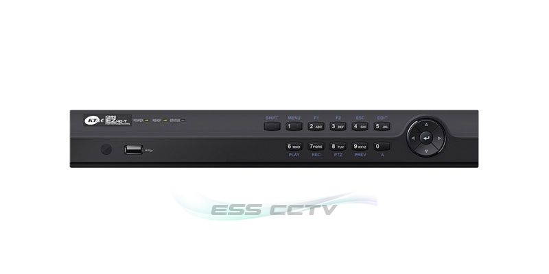 KT&C EZHD-TVL8 OMNI EZ HD-TVI System 8ch 1080p DVR, connect 1080p/720p TVI, analog, or OMNI IP cameras, 1TB HDD