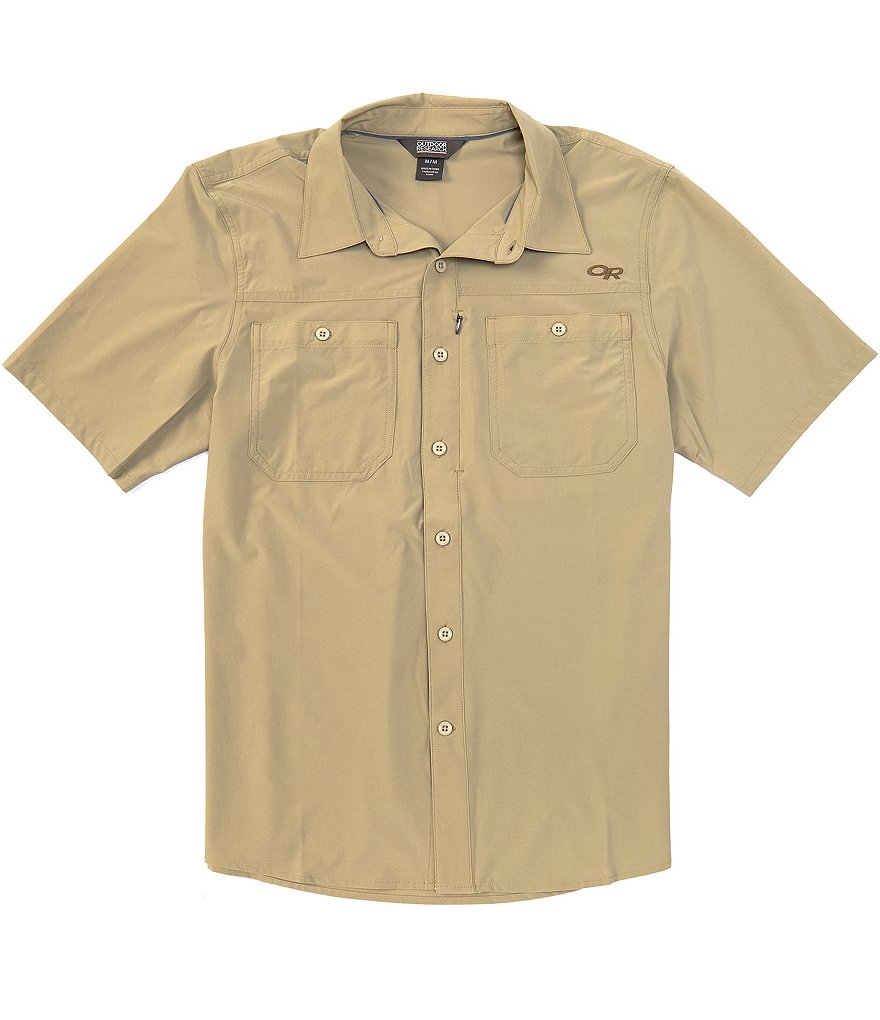 Outdoor Research Wayward Performance Stretch Short-Sleeve Woven Shirt