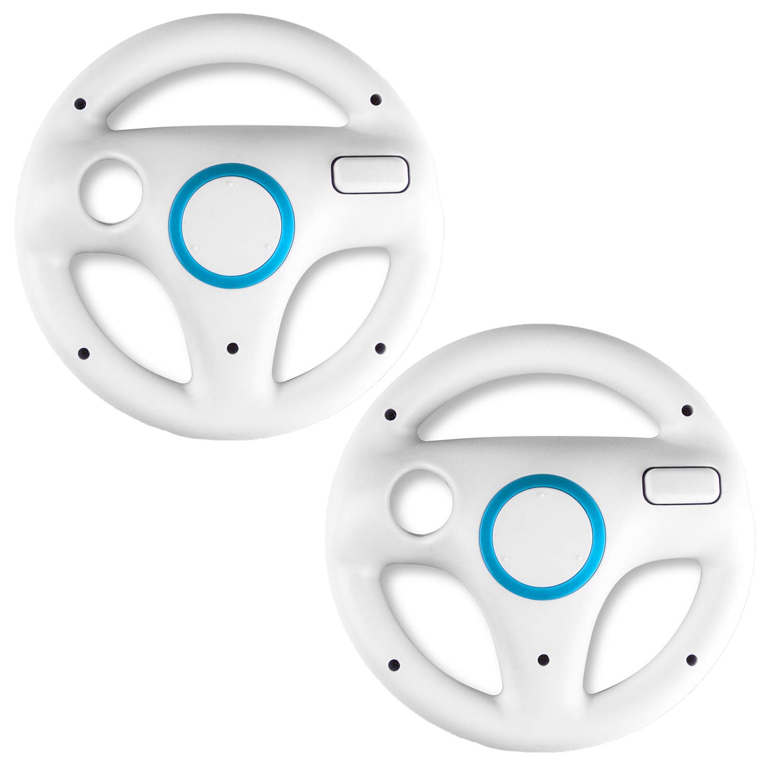 Mario Kart Racing Wheel 2 Pack White