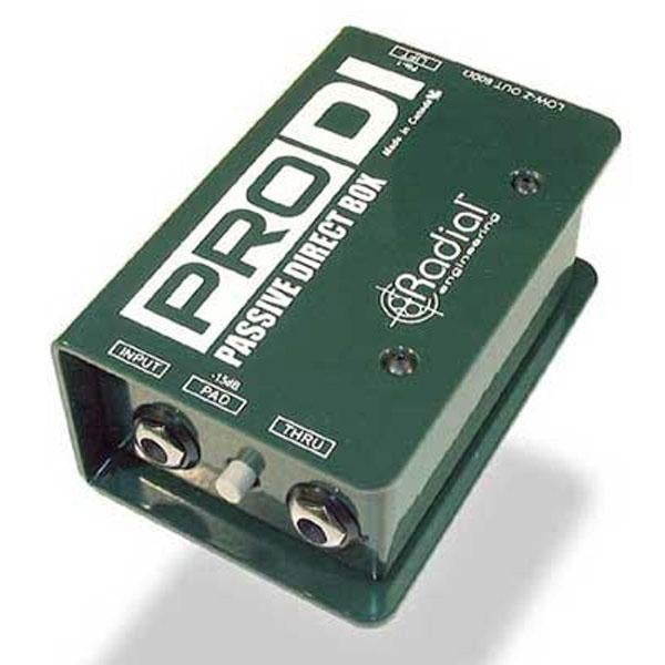 Radial ProDI Single Channel Passive Direct Box