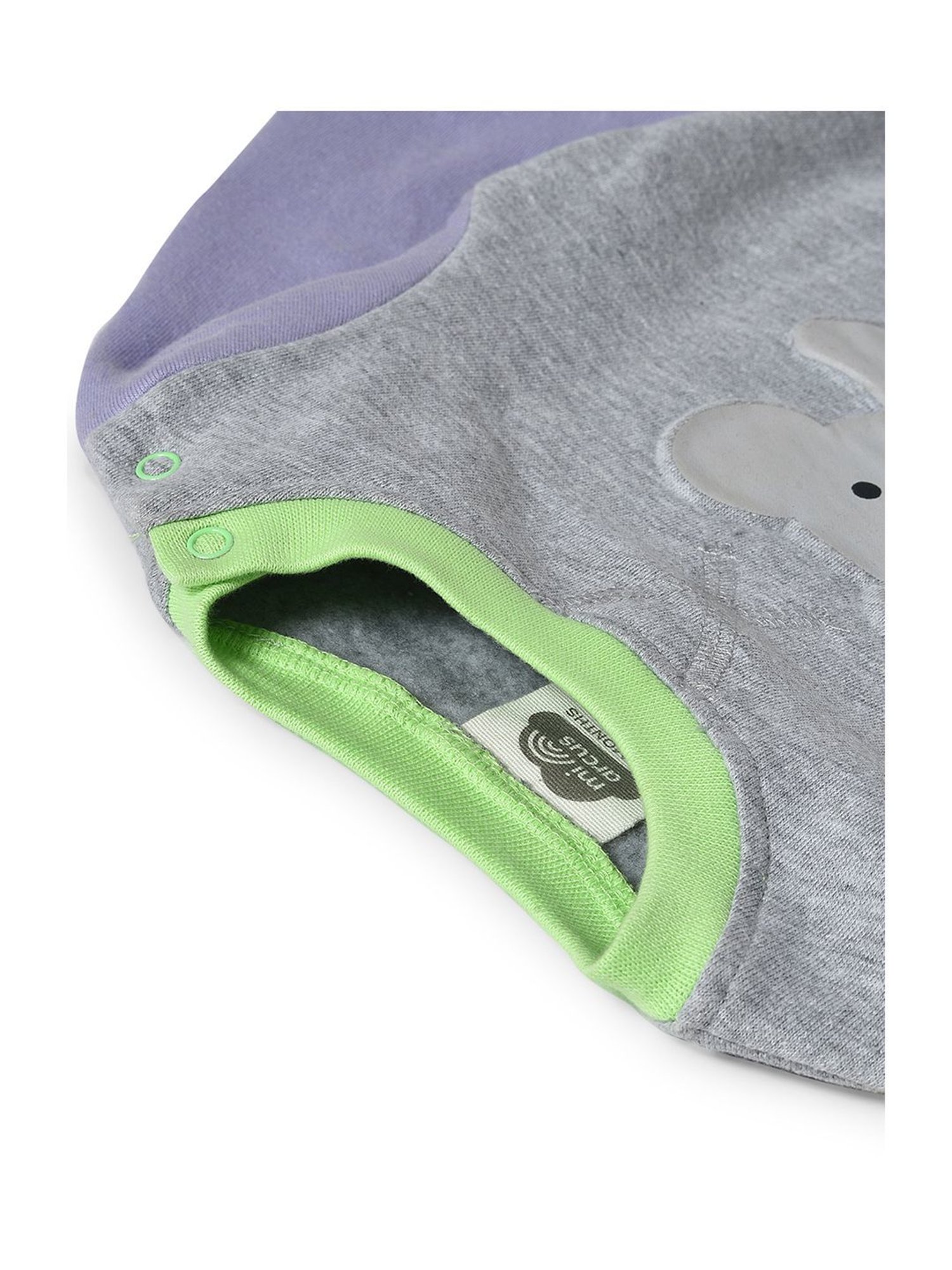 MiArcus Kids Multicolor Cotton Applique Full Sleeves Sweatshirt