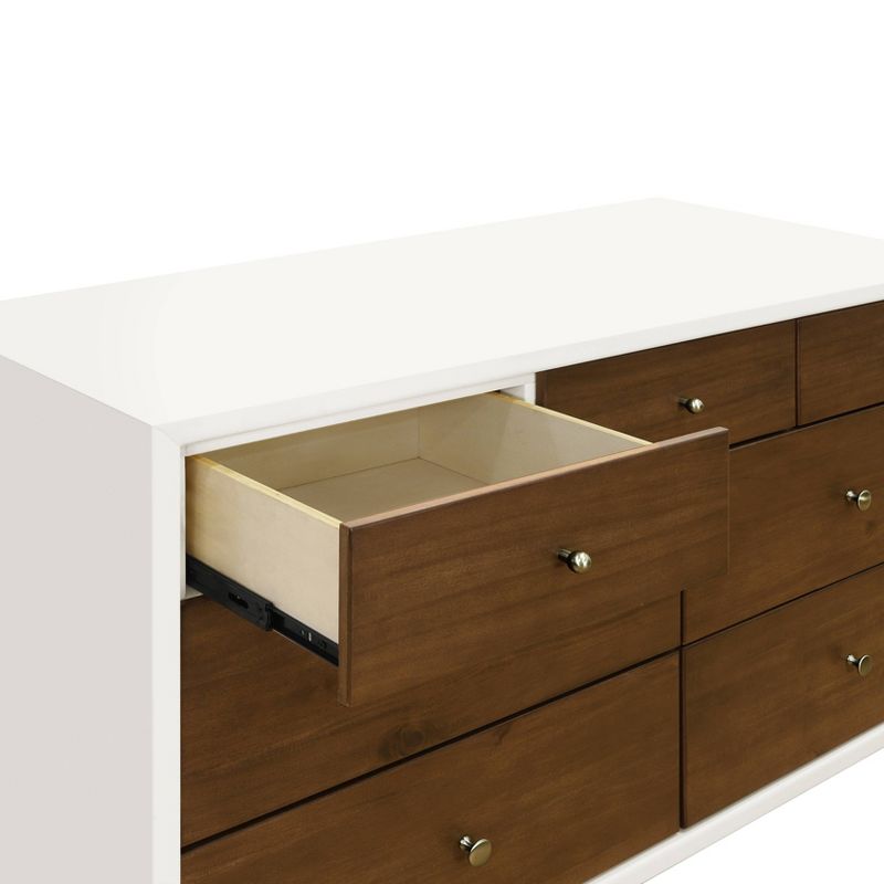 Babyletto Palma 7-Drawer Double Dresser - Walnut