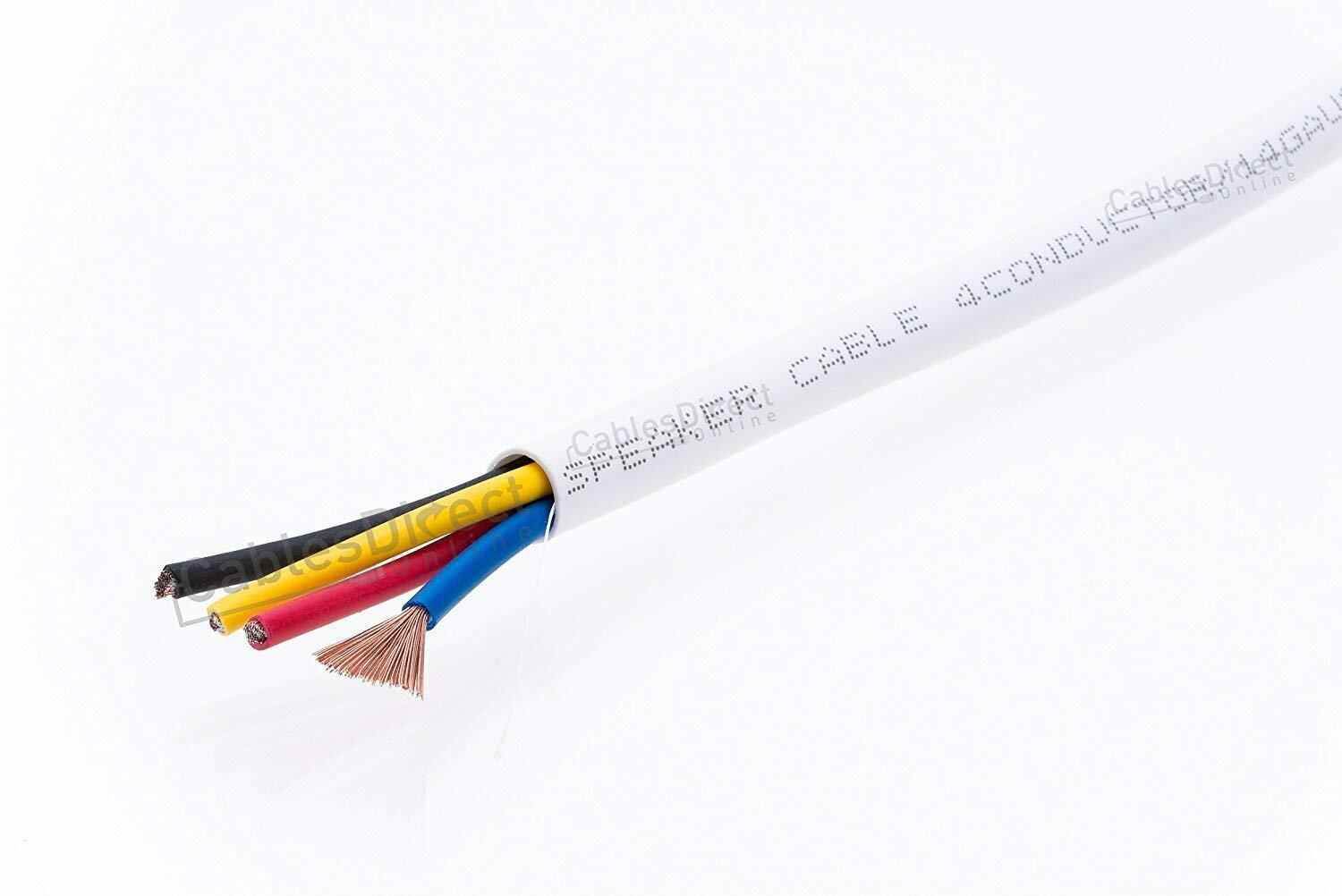 Speaker Cable 16awg 250ft 16/4 Cl2 in Wall 16 Gauge Audio Wire 4 Conductors Bulk