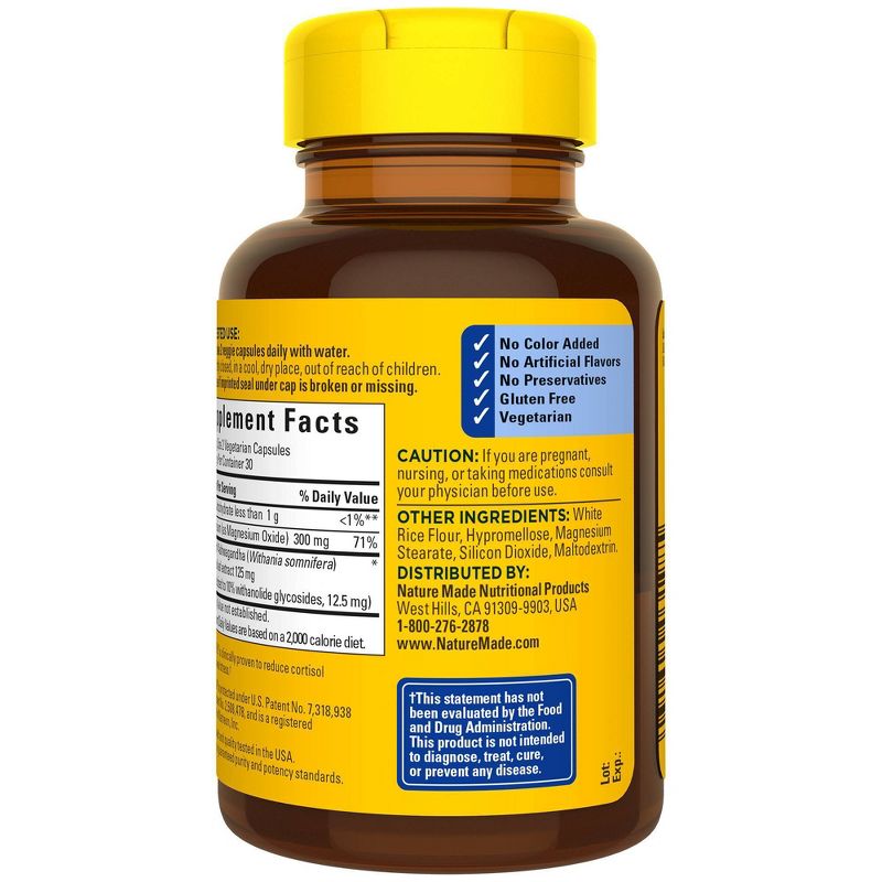 Nature Made Calm & Relax Veggie Capsules - 60ct