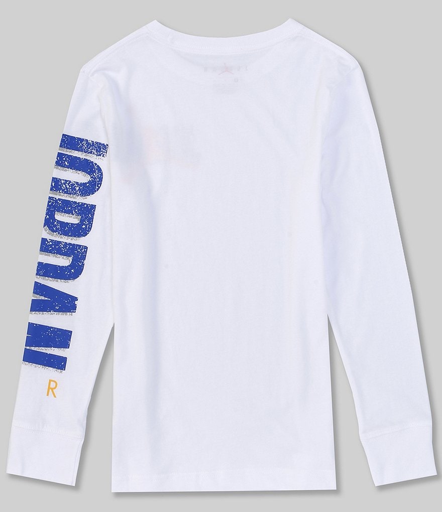 Jordan Big Boys 8-20 Long-Sleeve Jump Forward Tee