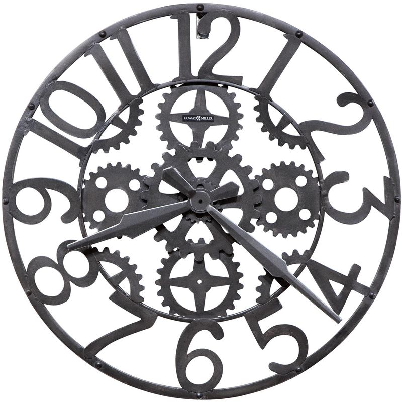 Howard Miller 625698 Iron Works Wall Clock.