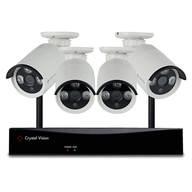 2020 Upgraded Ver.) [8CH]  CVT808N-40WB 1080P Full HD Wireless Surveillance System NVR CCTV w/ 2TB HDD, Camera Auto Pair