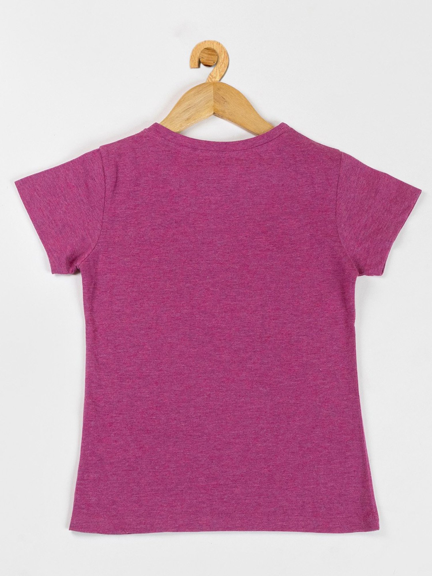 NINS MODA Kids Magenta Printed Top