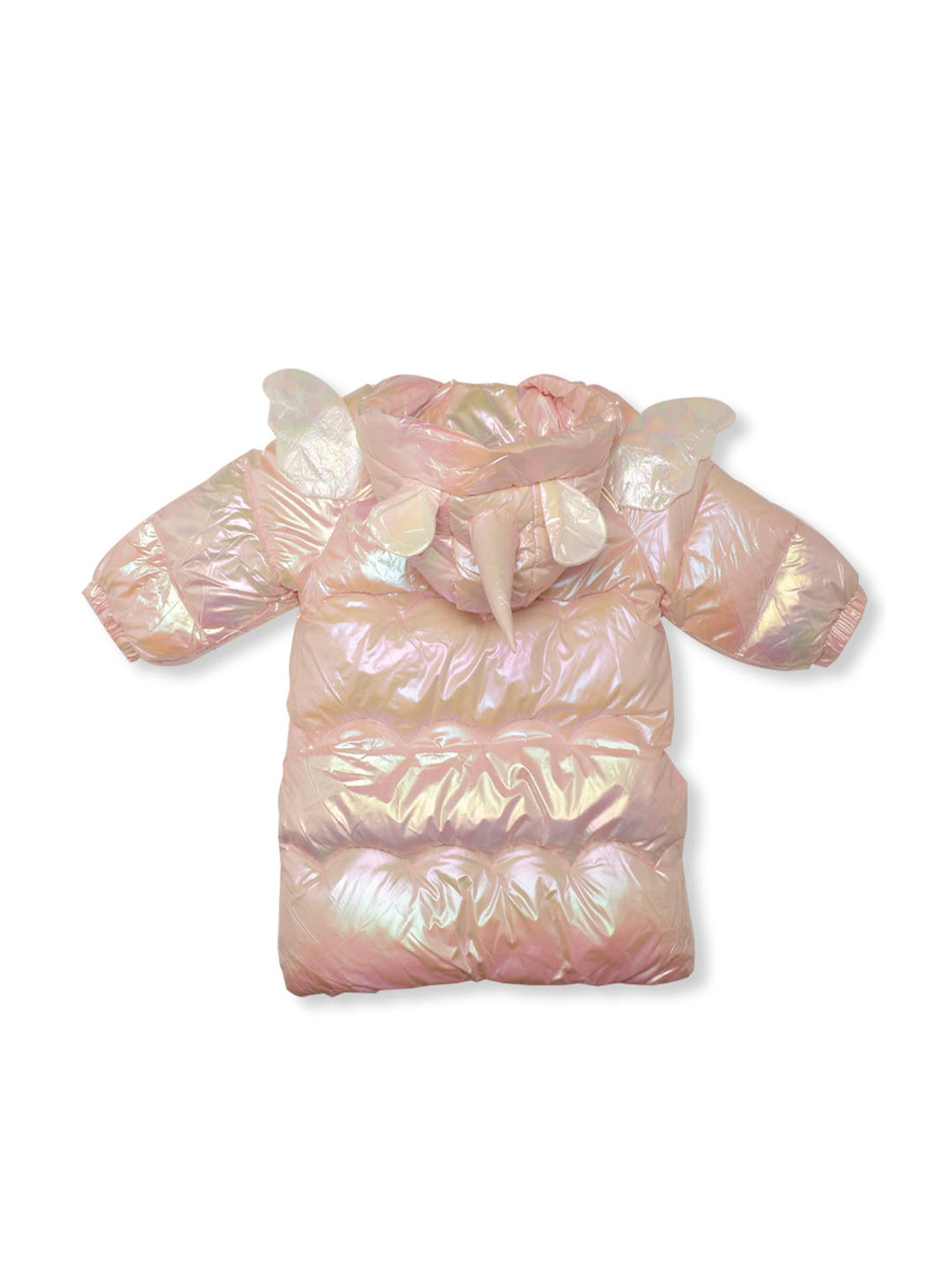 Passion Petals Kids Pink Quilted Jacket