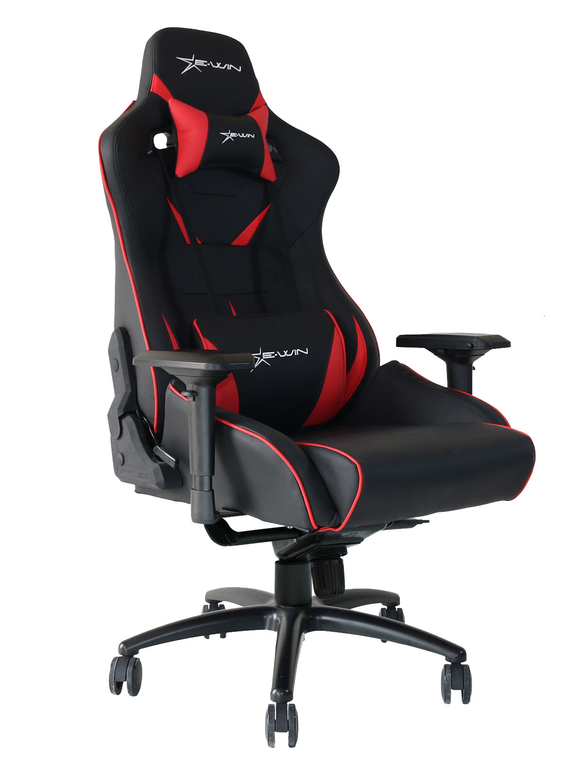 E-WIN Flash XL Series FLA Ergonomic Computer Gaming Chair with Head Pillow and Lumbar Support