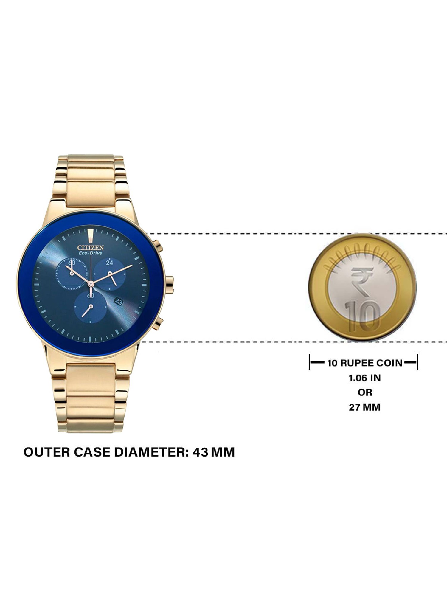 Citizen AT2243-87L Eco Drive Analog Watch for Men