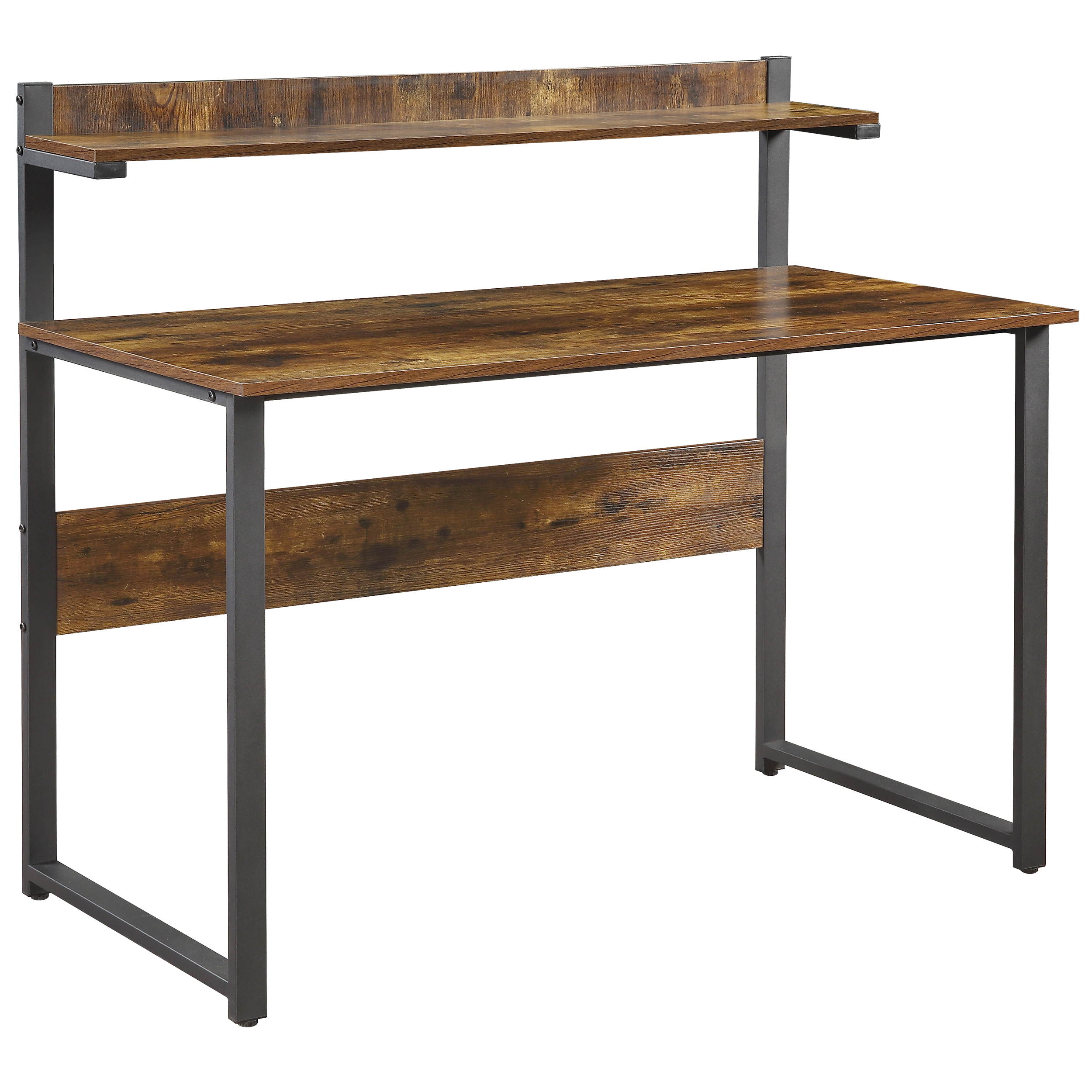 Home Office Computer Desk Morden Simple Style Study Table Gaming Desk with Storage Shelves