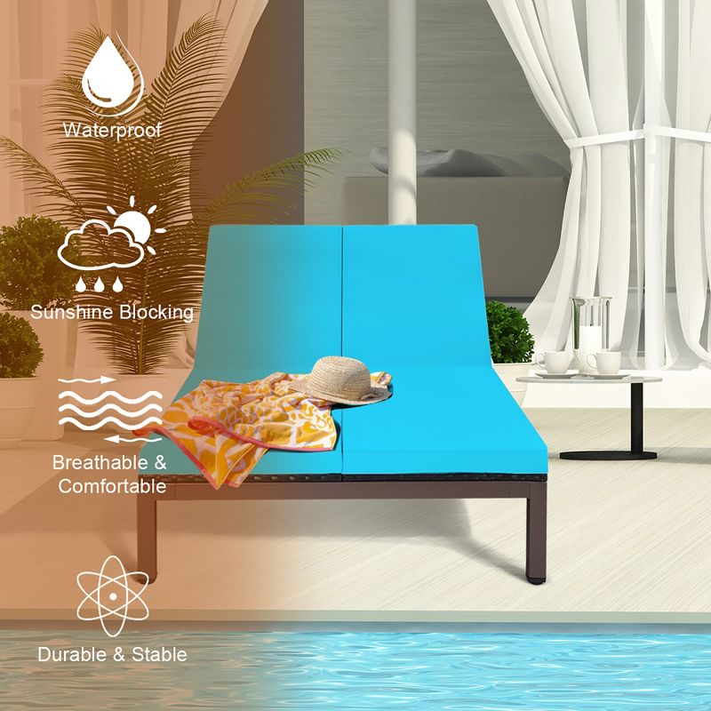 2pc Patio Chaise Lounge - Patio Festival