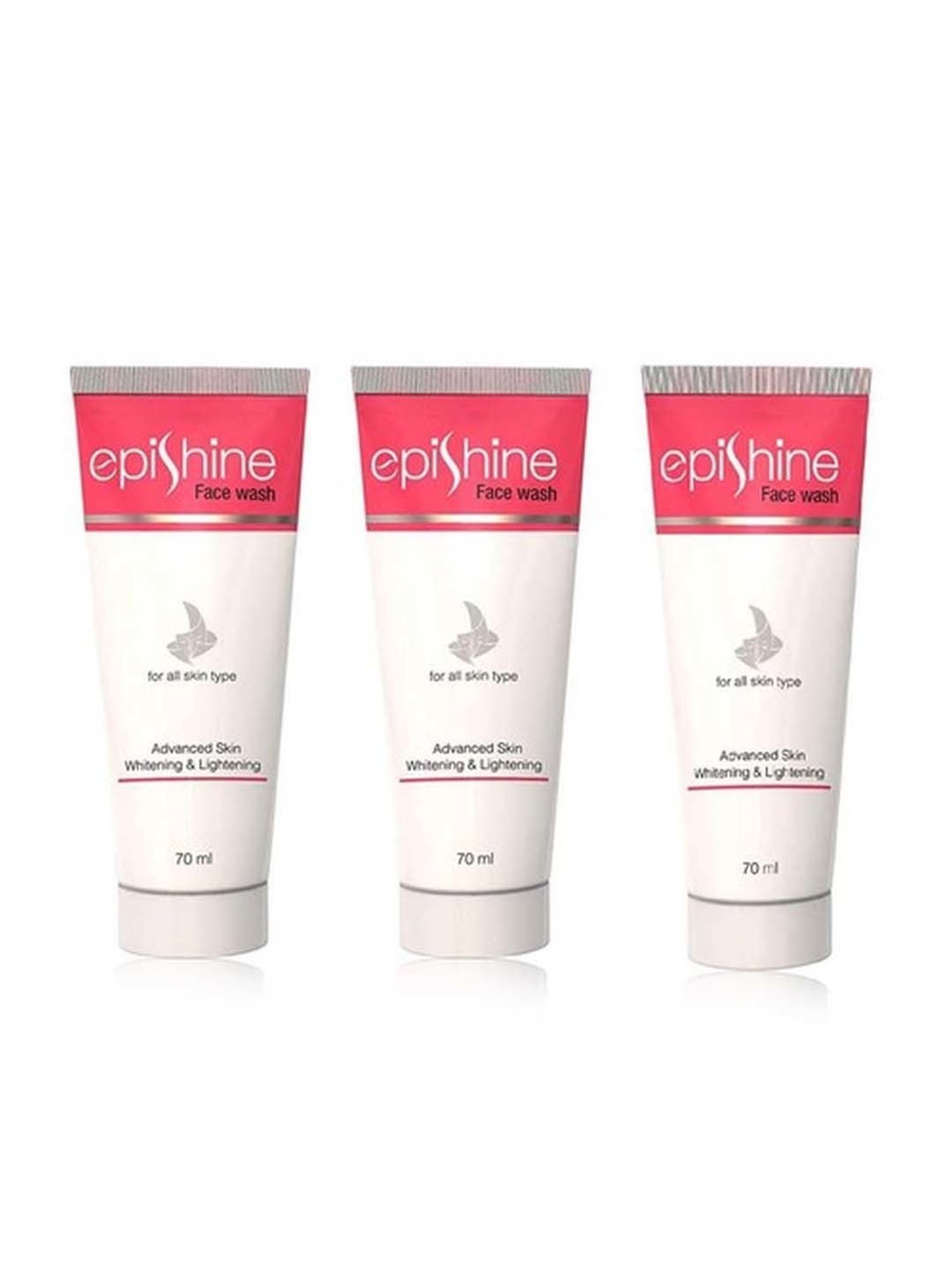 Epishine Face Wash - Pack of 3 (70 ml Each)