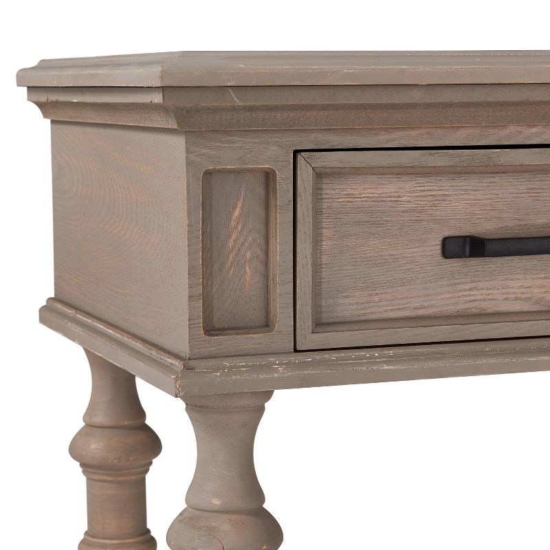 Cassatt 2 Drawer Console Table Gray - Finch