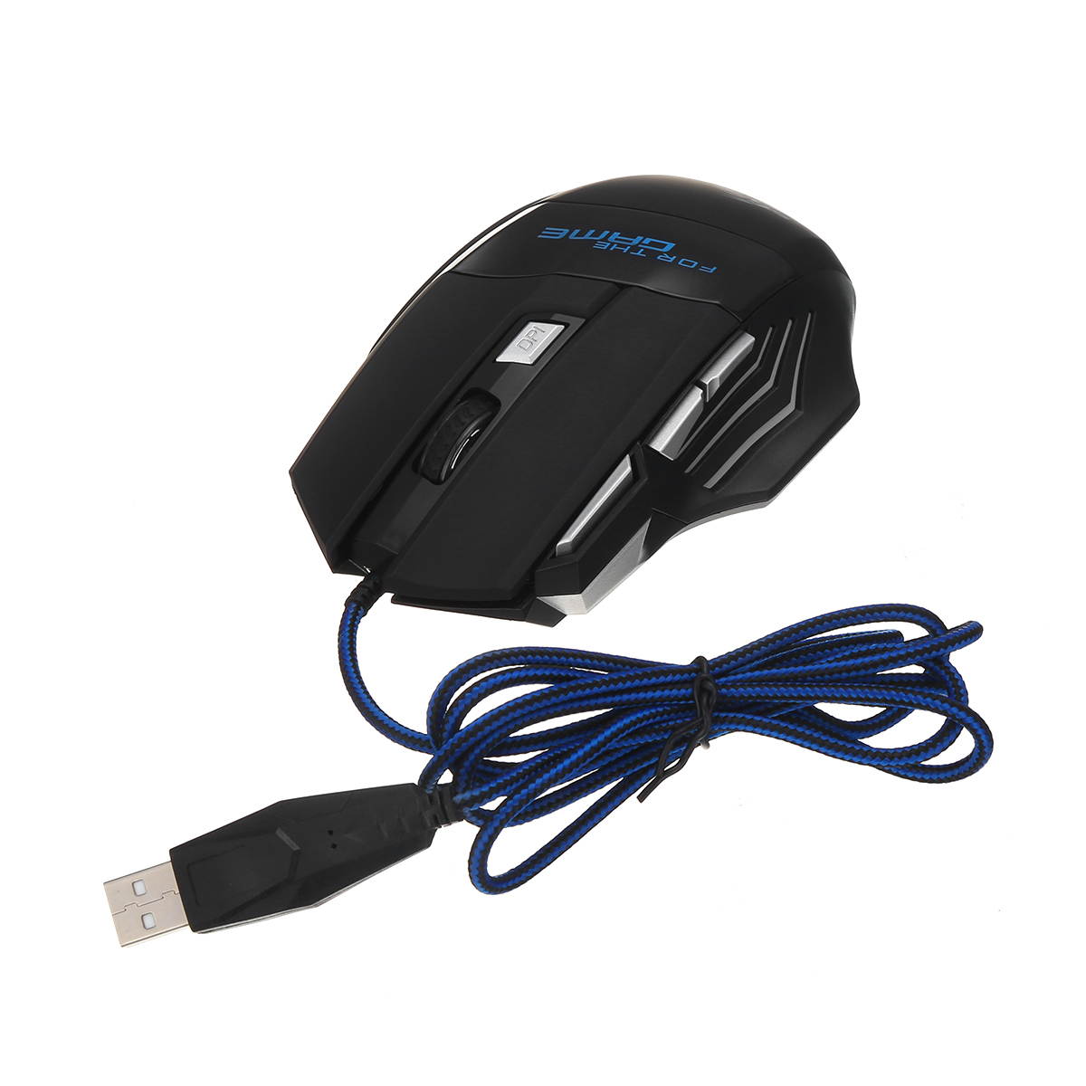 7 Button Optical USB Wired Gaming Mouse Black