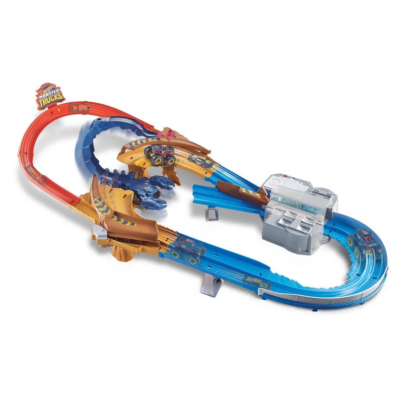 Hot Wheels Monster Truck Scorpion Sting Raceway Playset