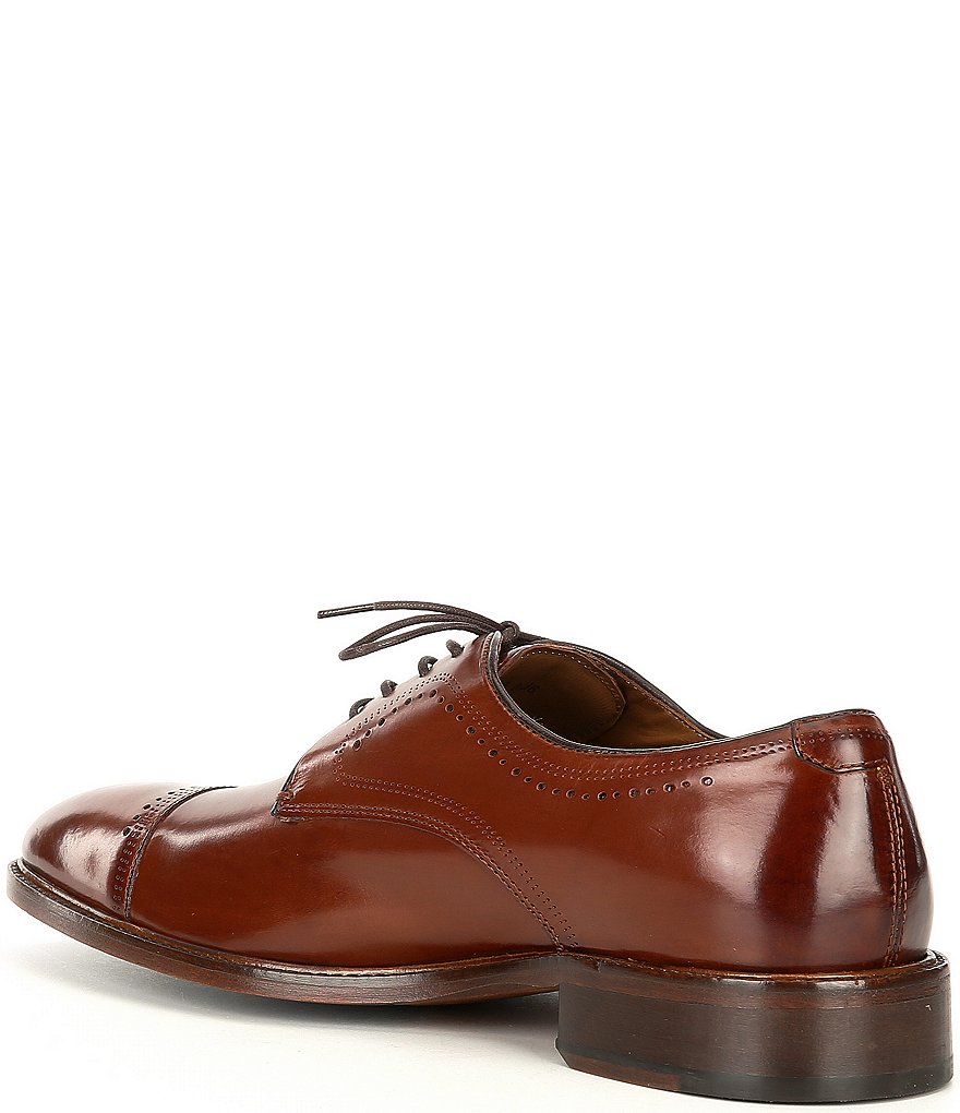 Johnston & Murphy Men's Sayer Cap Toe Oxfords