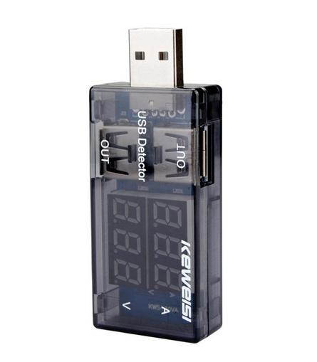 5A/9V LED Display Multi Tester Dual USB Output Current Detector