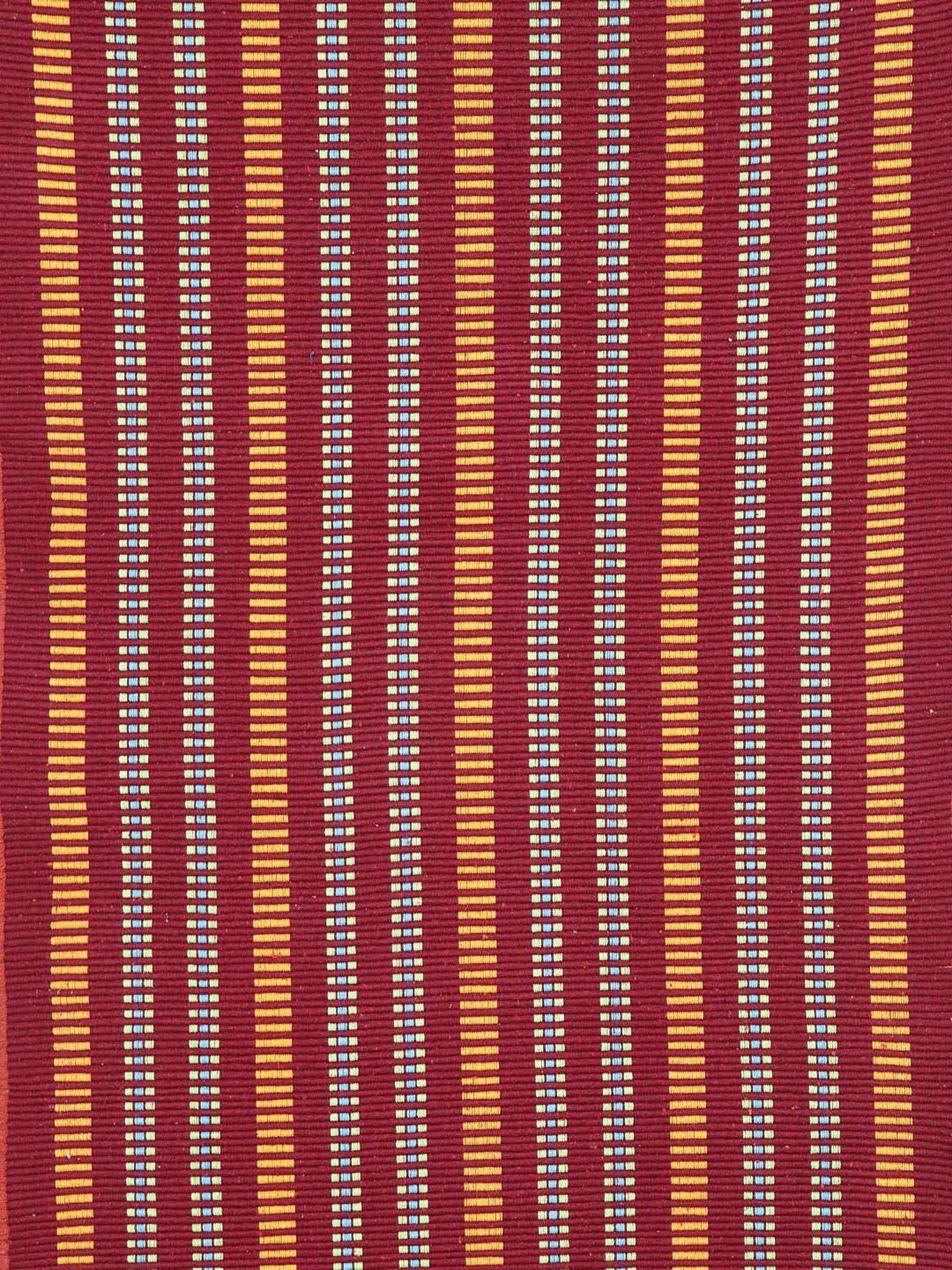 Klotthe Red Cotton 300 GSM Multipurpose Mats - Set of 2