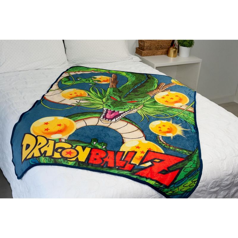 Dragon Ball Z Shenron Dragon Balls 60" x 45" Throw Blanket