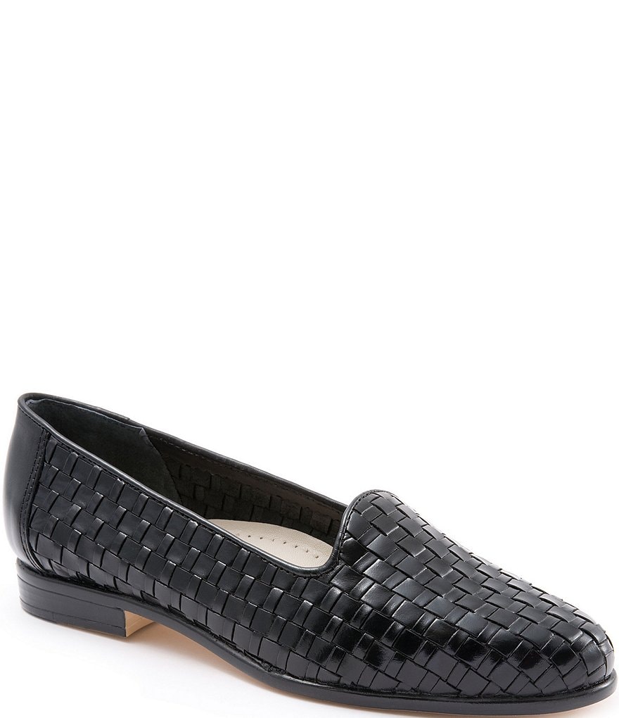 Trotters Liz Woven Leather Loafers