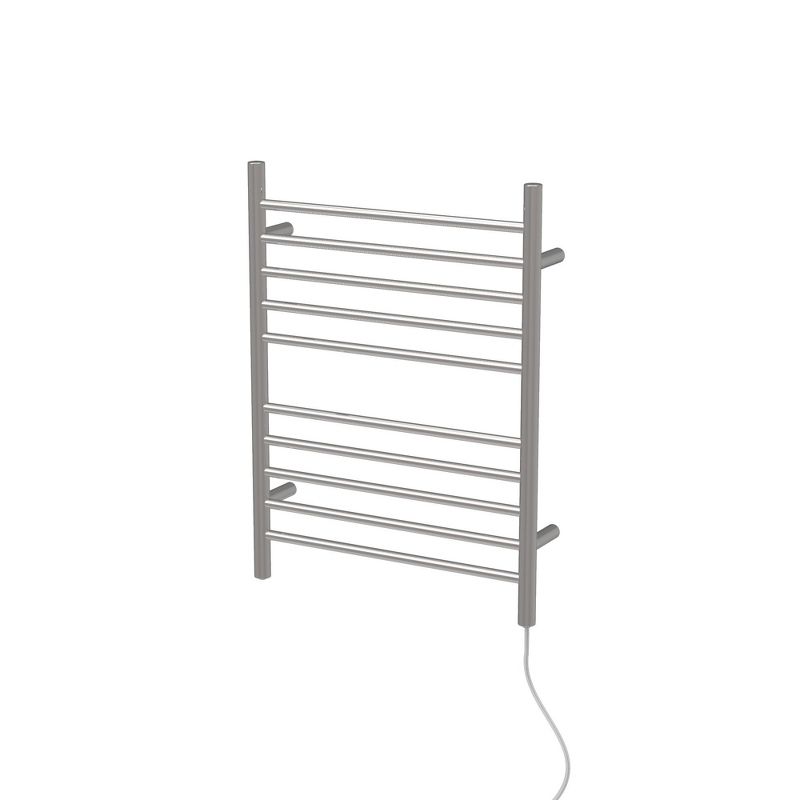 Amba  RWP-SP Radiant 10 Bar Plug In Straight Heated Towel Warmer, Polished