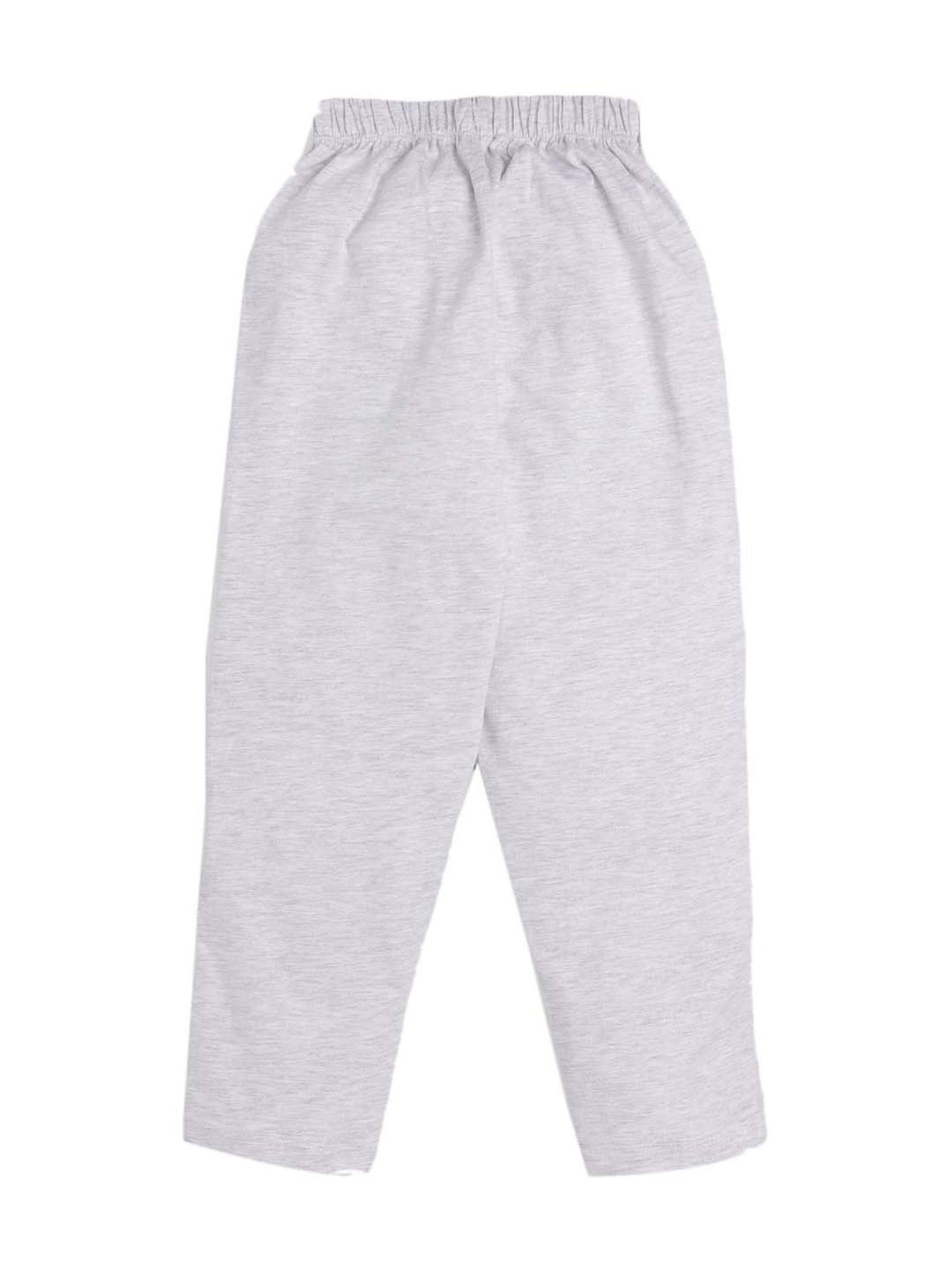 Todd N Teen Kids Grey Cotton Printed T-Shirt & Pyjamas