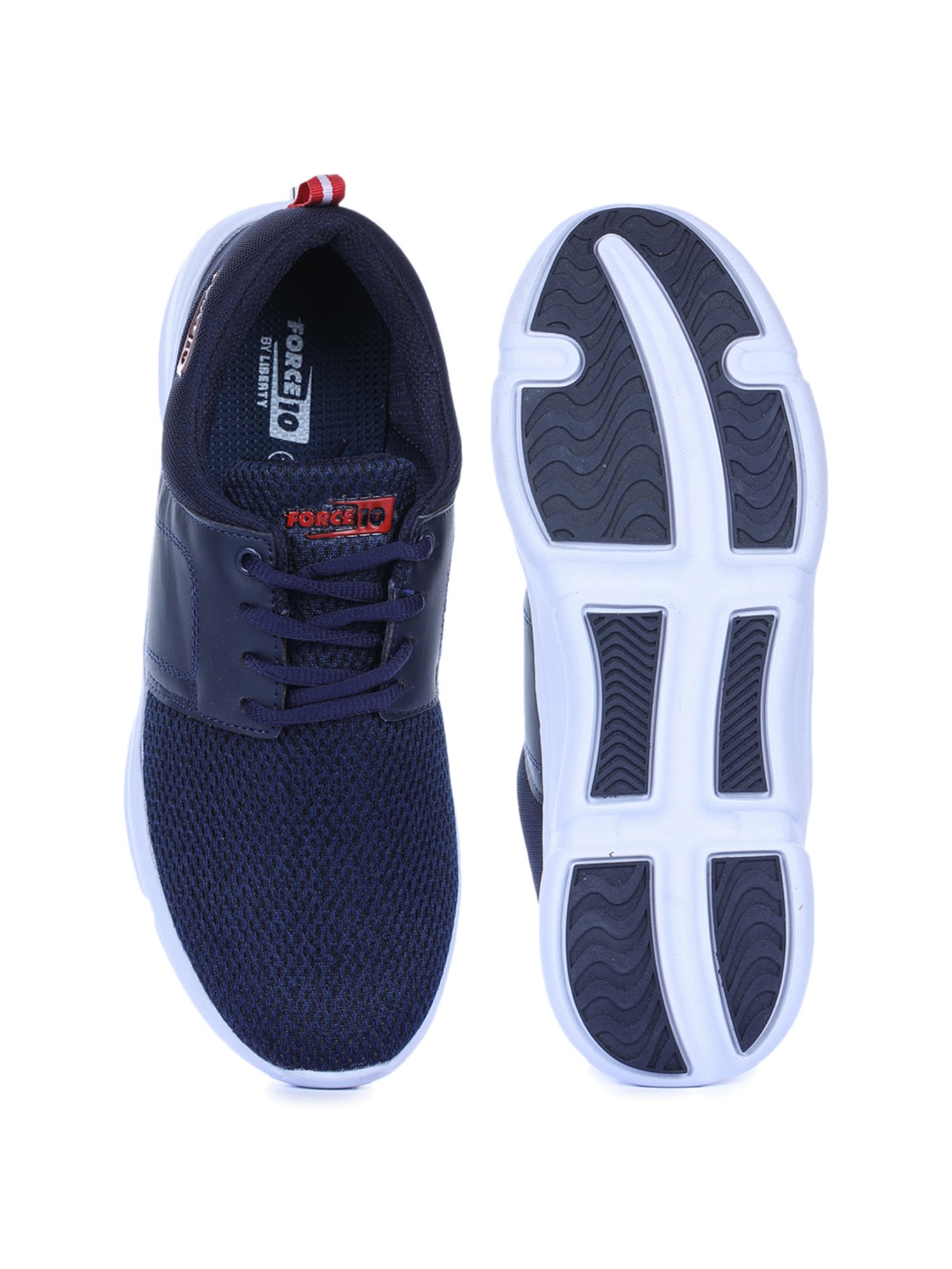 Force 10 by Liberty Men's Navy Running Shoes
