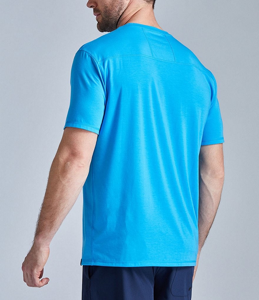 Short Sleeve Camper Print Sportshirt