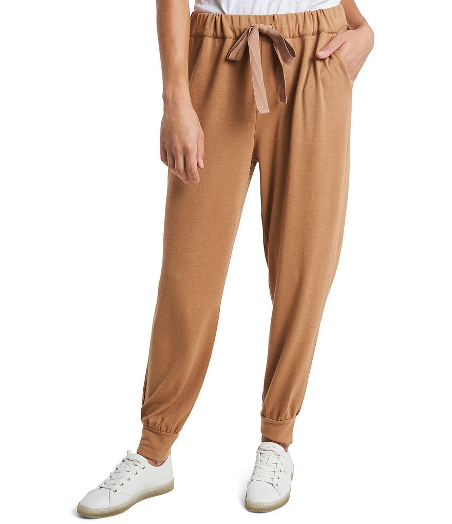 1. STATE Drawstring Cozy Knit Drawstring Joggers