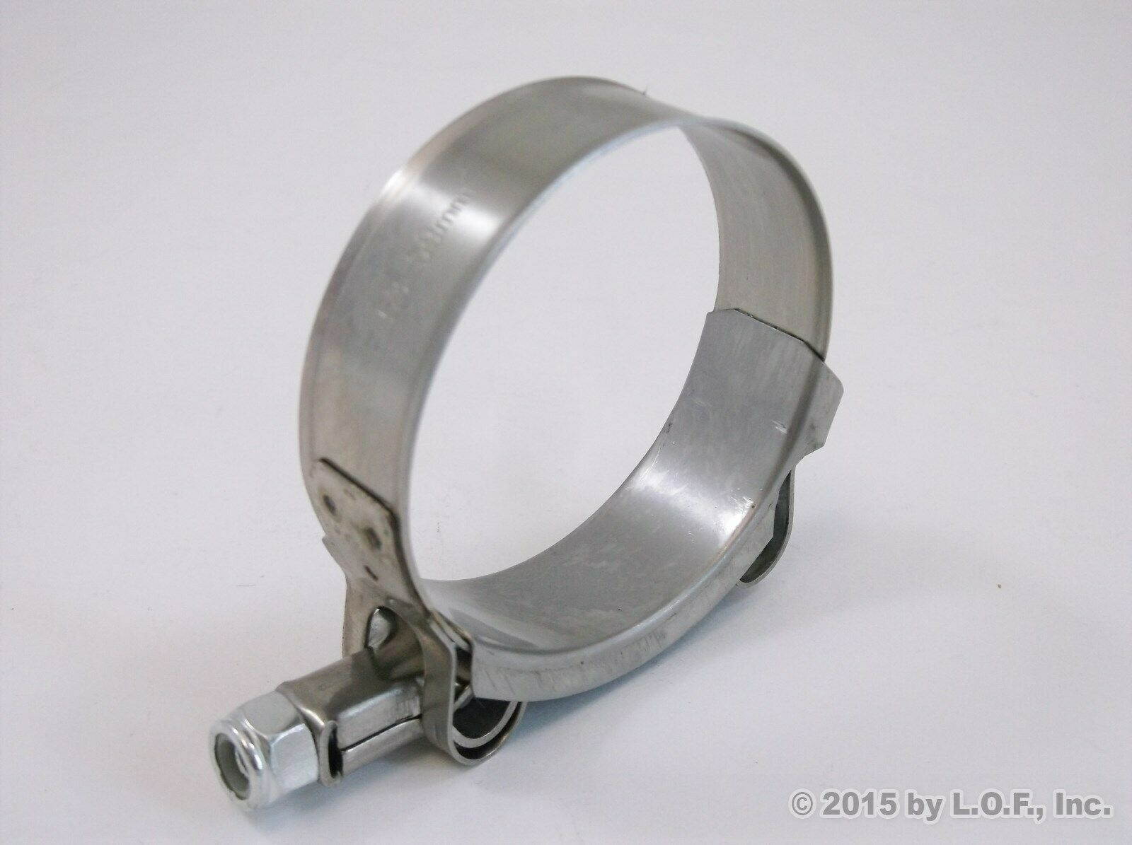 6pc Premium 304 Stainless Steel T-Bolt Turbo Silicone Hose Clamp Variety